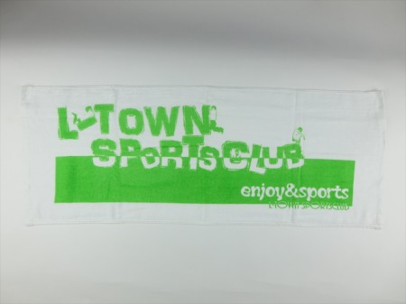 L-TOWN SPOＲTS CLUB様 オリジナルタオル製作実績
