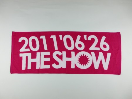 THE SHOW 2011’06’26様 オリジナルタオル製作実績の画像01