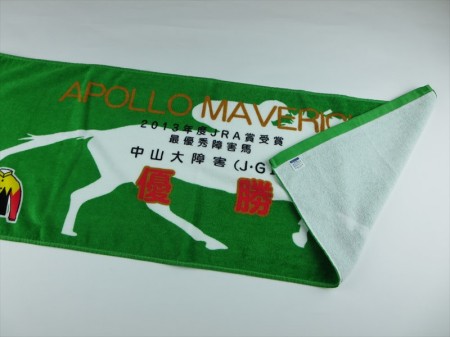 APOLLO MAVERICＡ 中山大障害優勝様 オリジナルタオル製作実績の画像06