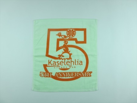 Kaselehlia　5th　Anniversary様 オリジナルタオル製作実績