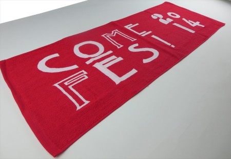 COME FES 2014様 オリジナルタオル製作実績の画像04