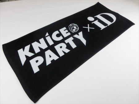 KNICE　PARTY　×　iD様 オリジナルタオル製作実績の画像05