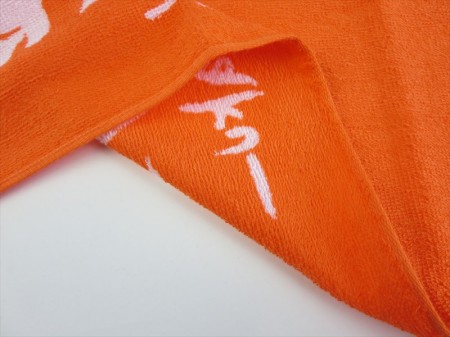 安濃津よさこい　笑楽　（濃いオレンジ色）様 オリジナルタオル製作実績の画像03
