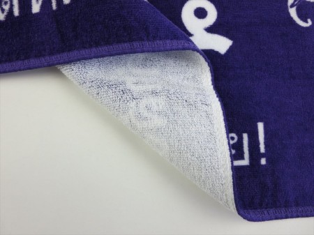 ３１０４　（タイ語）　（濃い紫）様 オリジナルタオル製作実績の画像03