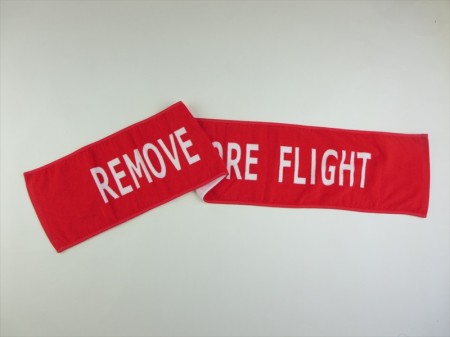 REMOVE　BEFORE　FLIGHT様 オリジナルタオル製作実績の画像02