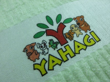 YAHAGI (薄グリーン使用)様 オリジナルタオル製作実績の画像04