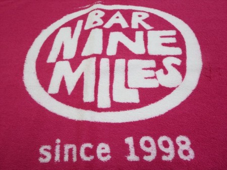 BAR-NINE-MILES_2018様 オリジナルタオル製作実績の画像04