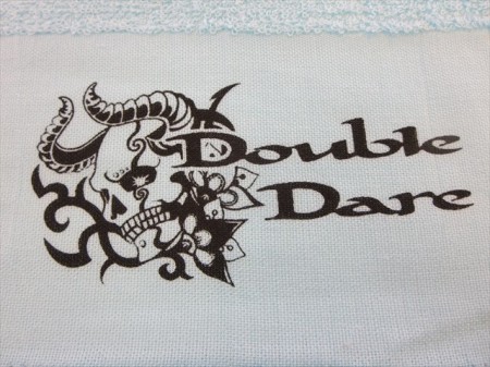 Double-Dare (２箇所印刷)様 オリジナルタオル製作実績の画像02