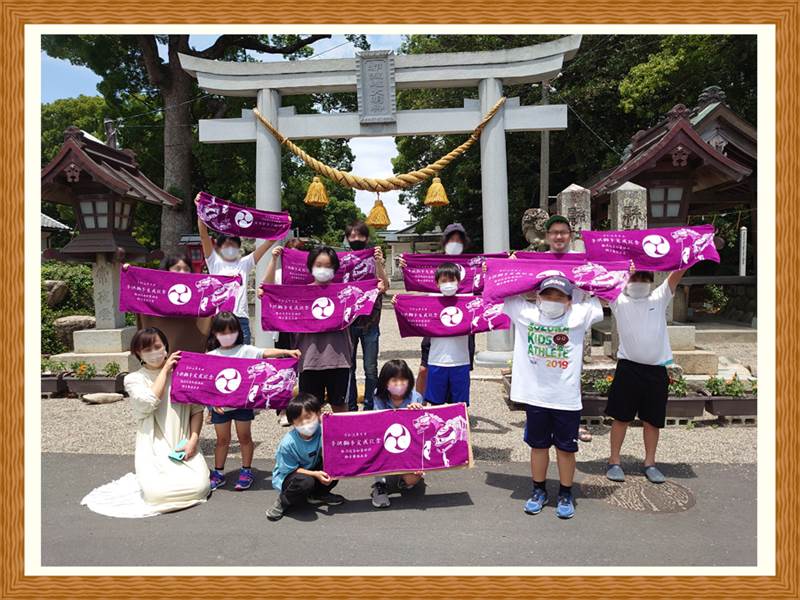 都波岐 奈加等神社様 オリジナルタオル製作実績