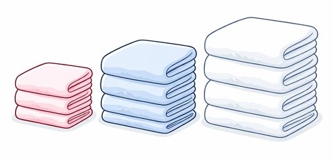 バスタオル洗濯・収納