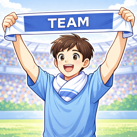 マフラータオル活用術