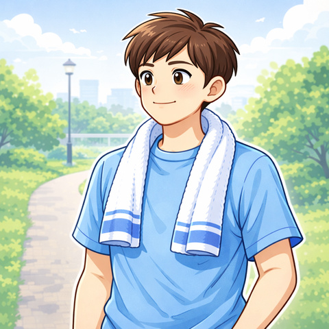 マフラータオルの最高の巻き方