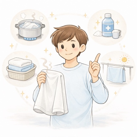 タオルの臭い対策